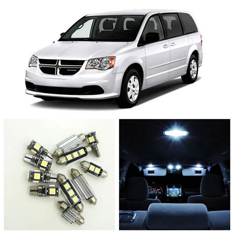 14pcs Canbus White Car LED Light Bulbs Interior Package Kit For 2008