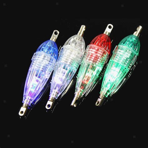 Deep Drop Underwater Fish Attracting Lure Light Led Fishing Flash Baits