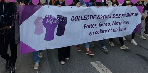 Le Collectif Droits Des Femmes 69 Appelle à Une Manifestation Pour Le 8