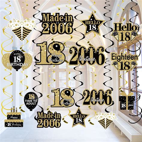 18th birthday decorations 8