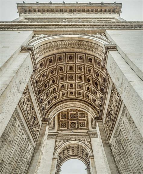 Arc de Triomphe interior details | Stock image | Colourbox