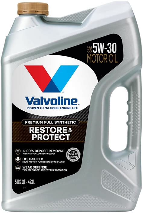 Amazon Valvoline Restore Protect Full Synthetic W Motor Oil Qt