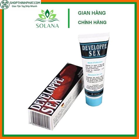 Gel tăng kích thước dương vật Developpe Sex Hiệu Quả Nhanh Tăng Ngay Cm Chỉ Sau Liệu