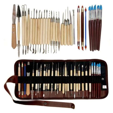 GG28816 Ensemble D Outils De Sculpture En Argile Kit De Sculpture