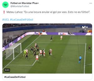 Mateu Lahoz Sobre El Gol Anulado Al Leipzig Es Una Locura Anularlo