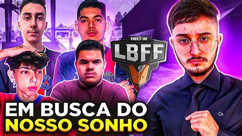 Free Fire Ao Vivo Treinando Para Lbff Serie C Youtube