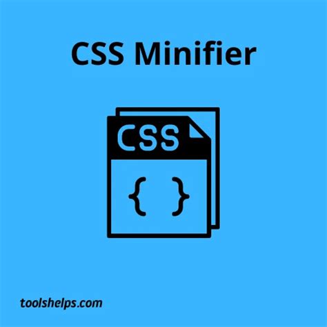 Css Minifier Tools Help