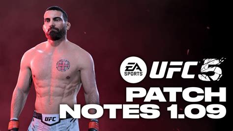 Ufc 5 New Fighters And Gameplay Updates Ufc 5 Patch Notes