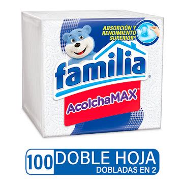 Servilletas Familia Acolchamax Normal Paquete X Und