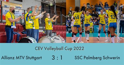 Cev Volleyball Cup Allianz Mtv Stuttgart Ssc Palmberg Schwerin Flickr