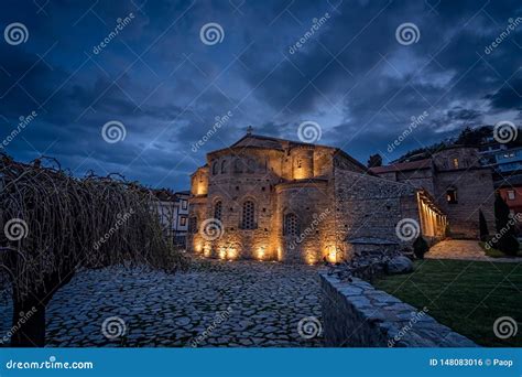 Ohrid At Night Stock Image Cartoondealer