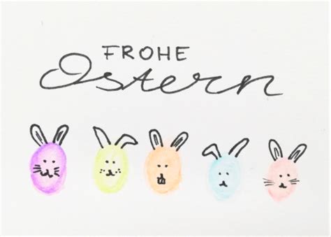 Osterkarten Selber Gestalten Mit Handlettering Und Aquarellstiften