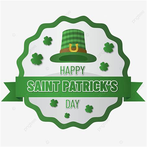 Saint Patrick Hat Vector Hd Images Happy Saint Patricks Day With