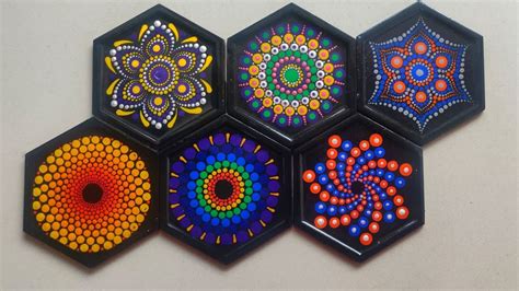 How To Make Dot Mandala Coaster Set My New Gadget For Doing Resin