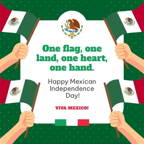 Mexican Independence Day Instagram Post Piktochart