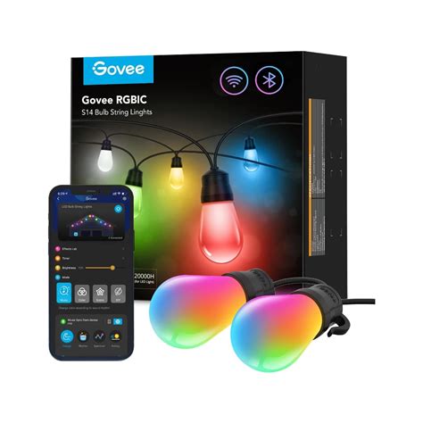 Govee RGBIC Smart Outdoor String Lights