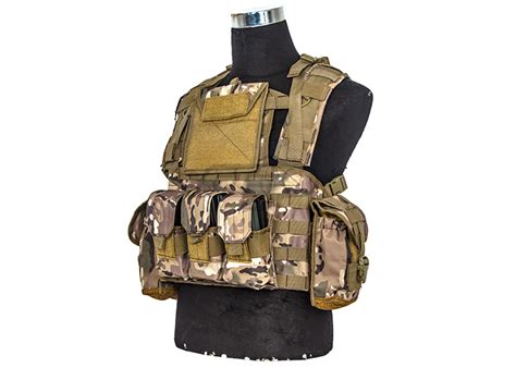 Lancer Tactical Modular Chest Rig ( Camo )