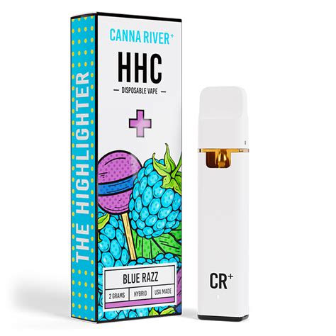 Canna River Hhc Disposable Vape Pen Blue Razz 2g Drganja