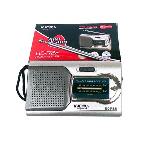 Pocket Portable Mini Am Fm Radio Speaker With Telescopic Portable