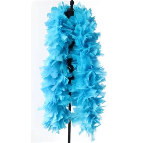 PLUME DE DECORATION Lac Bleu 200g Costume En Plumes De Dinde Vraie