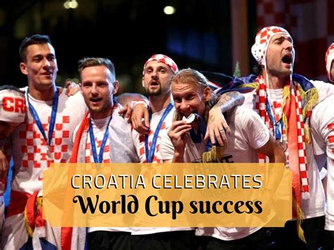 Ppt Croatia Celebrates World Cup Success Powerpoint Presentation