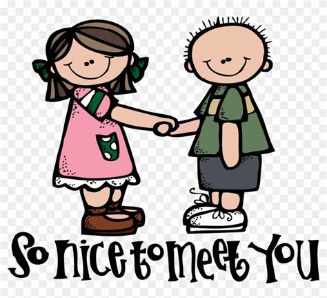 Clipart Meeting People Nice To Meet You Free Transparent Png