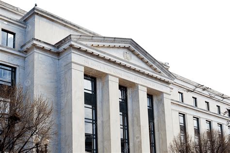 Dirksen Senate Office Building Facade Washington Column Colour Sky