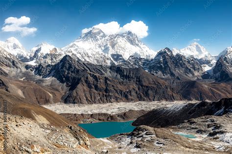 Incredible View From Renjo La Pass M After Hours Hike From