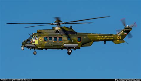 105 Kuwait National Guard Airbus Helicopters H225M Photo by LEDUC ...