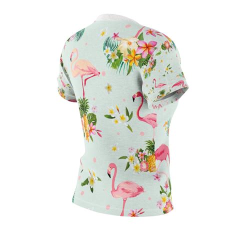 Camiseta Tropical Para Mujer Hecha A Medida Etsy