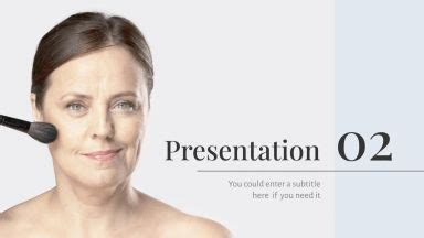 Apresentação Nude elegante Tema do Apresentações Google e PPT