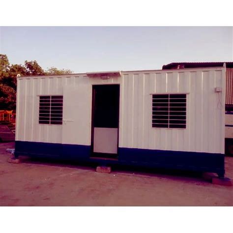 Mild Steel Rectangular Ms Site Office Container For Construction Sites