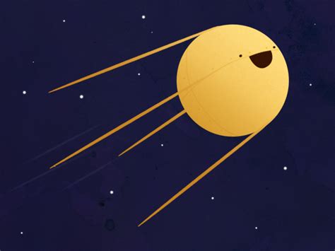 Sputnik by Nicole Vandemosselaer - Dribbble