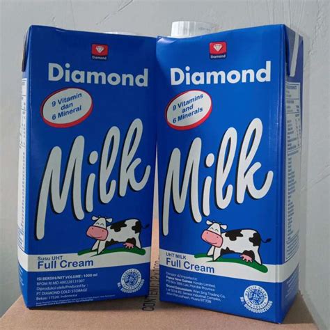 Jual Diamond Milk UHT 1 Liter 1000ml Full Cream Di Seller Sarjana Sayur