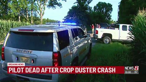 Pilot Dead After Crop Duster Crash Youtube