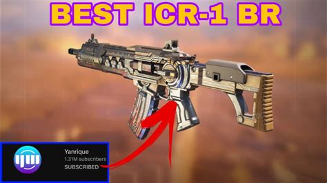 Yanrique Best ICR 1 Gunsmith CODM BR YouTube