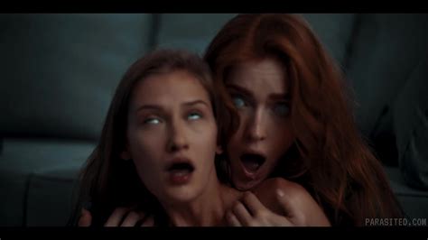 Aliens Are Into Lesbian Screwing With Pussy Licking And Facesitting