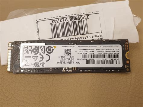 SSD диск SAMSUNG M.2 PM9A1 512Gb PCIe 4.0 x4 NVMe 3D NAND TLC ...