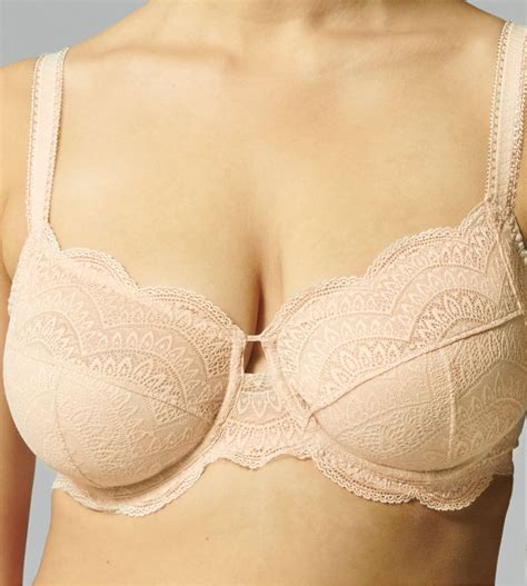 Soutien Gorge Bonnets Profonds Peau Ros E Simone Perele Lingerie Sipp