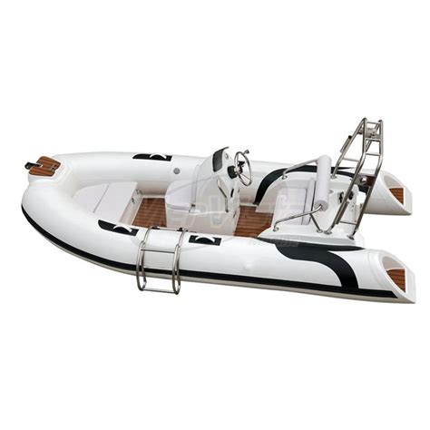 CE Certificate Semi Rigid Luxury Fiberglass Hull Hypalon PVC Rib390