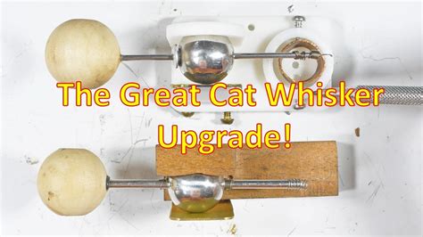 Crystal Radio Cat Whisker Super Upgrade 4K YouTube