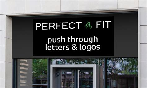 Push Through Signage Components – Lasercut Solutions