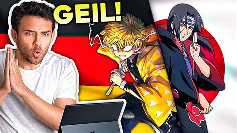 Alman Vs Japan Welche Sprache Ist Der Anime King Kurono Youtube