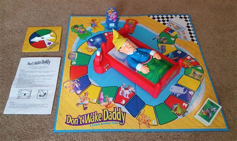 Vintage 1992 Dont Wake Daddy Board Game Parker Brothers In Great