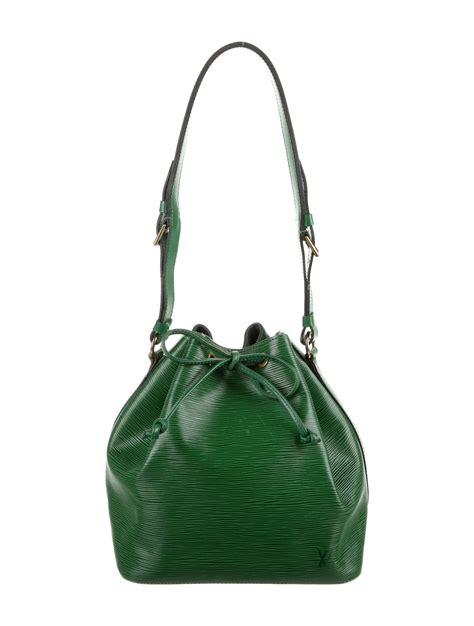 Louis Vuitton Epi Noè Pm Green Bucket Bags Handbags Lou415093 The Realreal