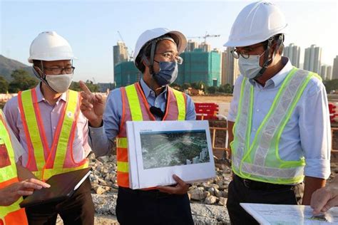 香港古洞北粉岭北用地陆续交付，系首个进入施工的新发展区项目