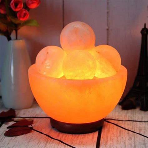 Himalayan Salt Massage Balls Crystal Salt Rock Lamp Yinz Buy