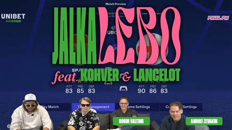 Jalkalebo Feat Kohver Lancelot Vs Andrei Zevakin Robin Valting