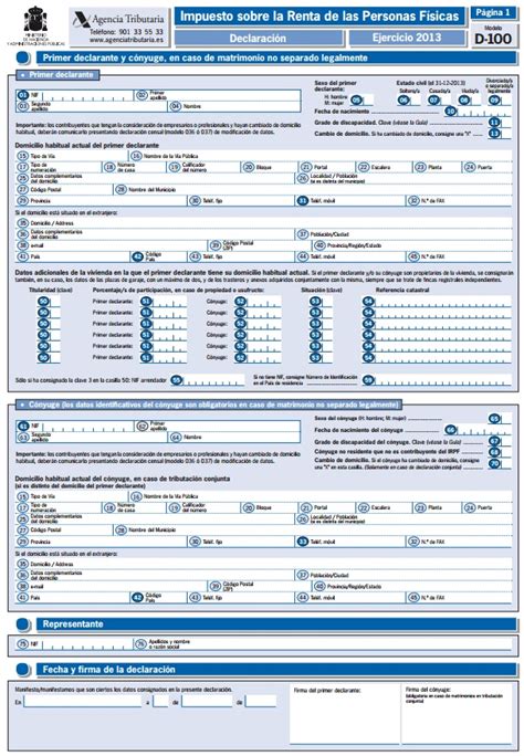 Modelo De Irpf Y La Declaracion De La Renta Gestiun