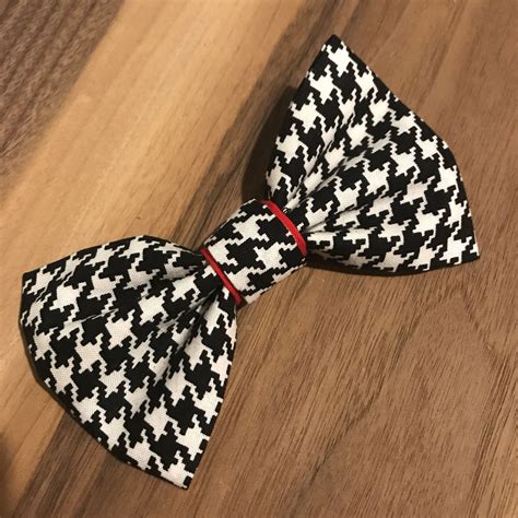 Houndstooth Bow Tie For Cats And Dogs Dog Clothes Dog Cat Bows